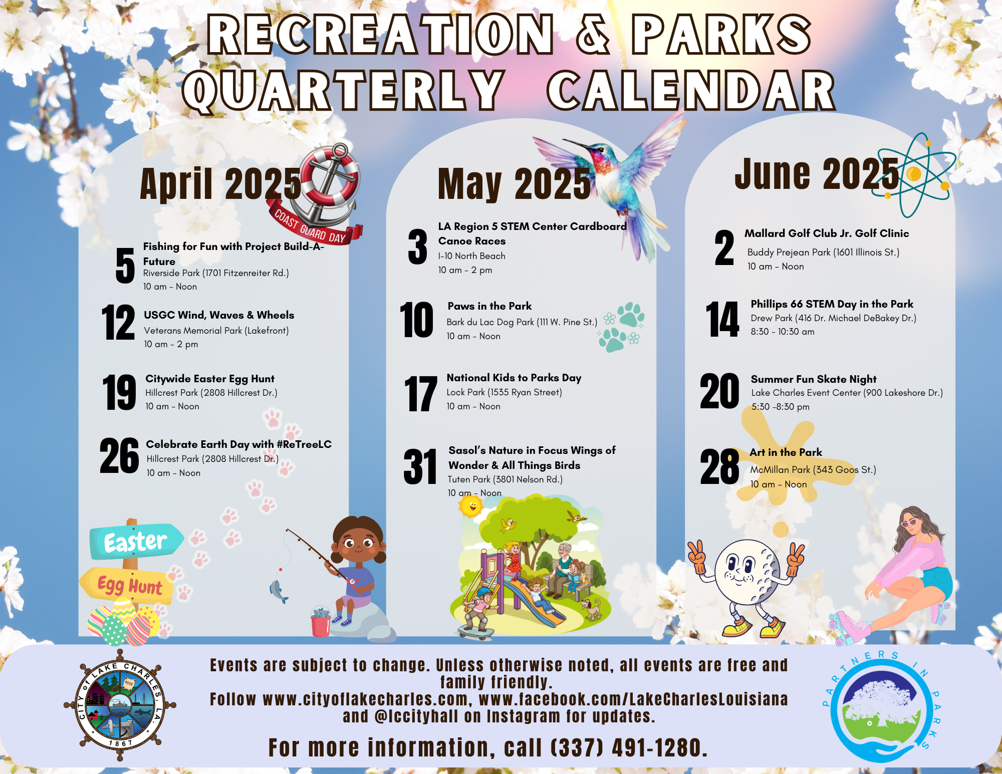 Partners In Parks Lake Charles Louisiana