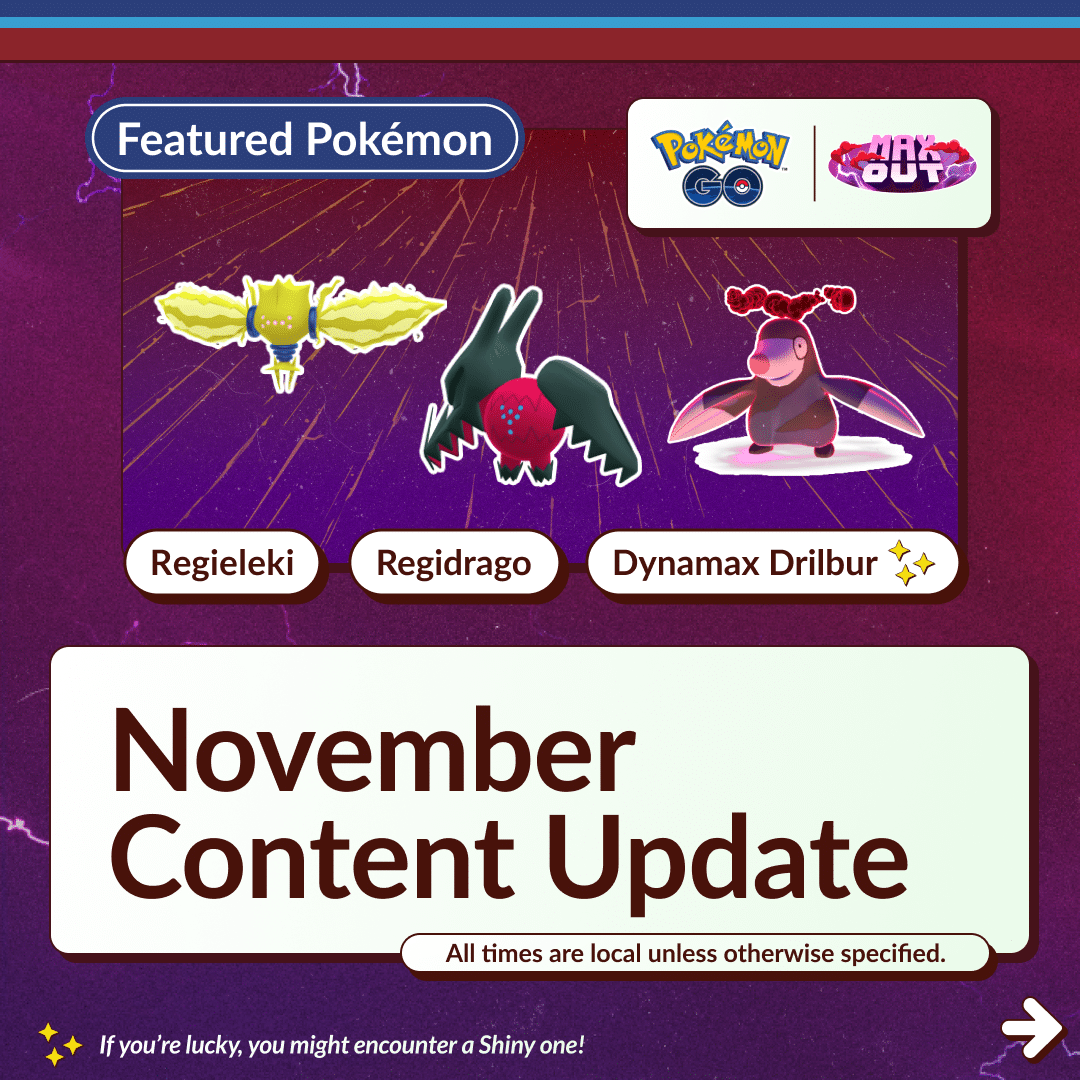 Pok mon GO November 2024 Event Guide Pok mon GO Hub