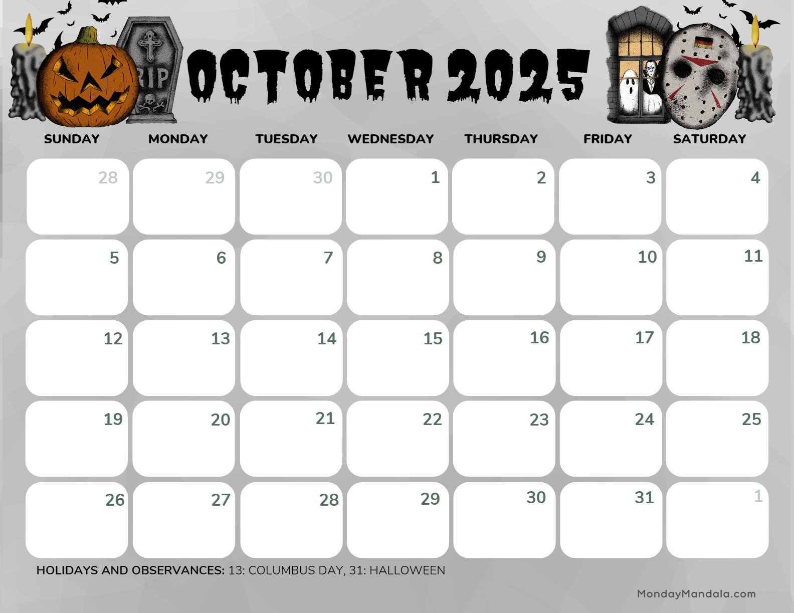 Printable Calendars For 2025 U0026 2026 Free PDFs 