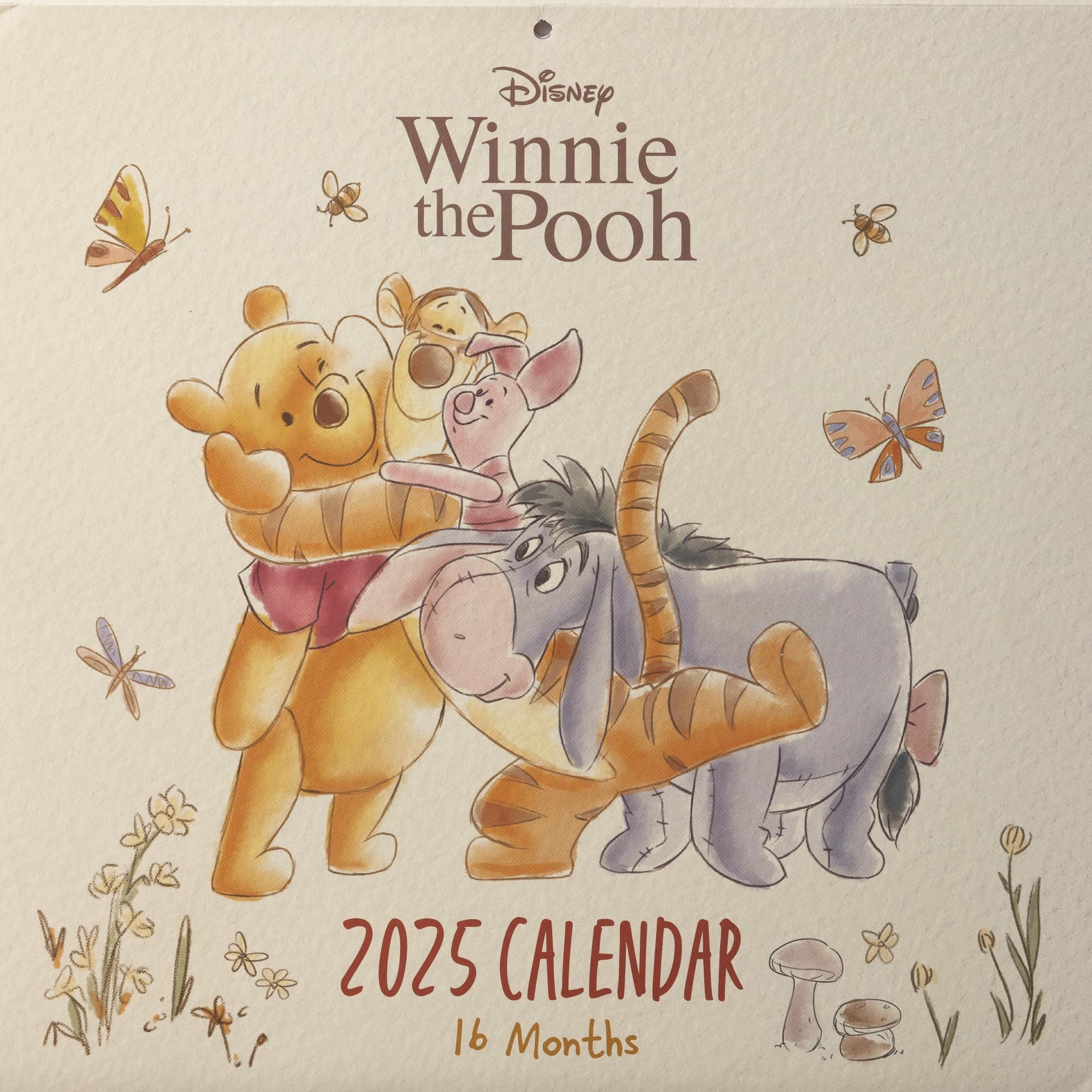 Pyramid International Winnie The Pooh 2025 30x30 Cm Wall Calendar 16 Month Disney Art Monthly Date Grid Gift For Disney Fans U0026 Collectors Amazon co uk Stationery U0026 Office Supplies