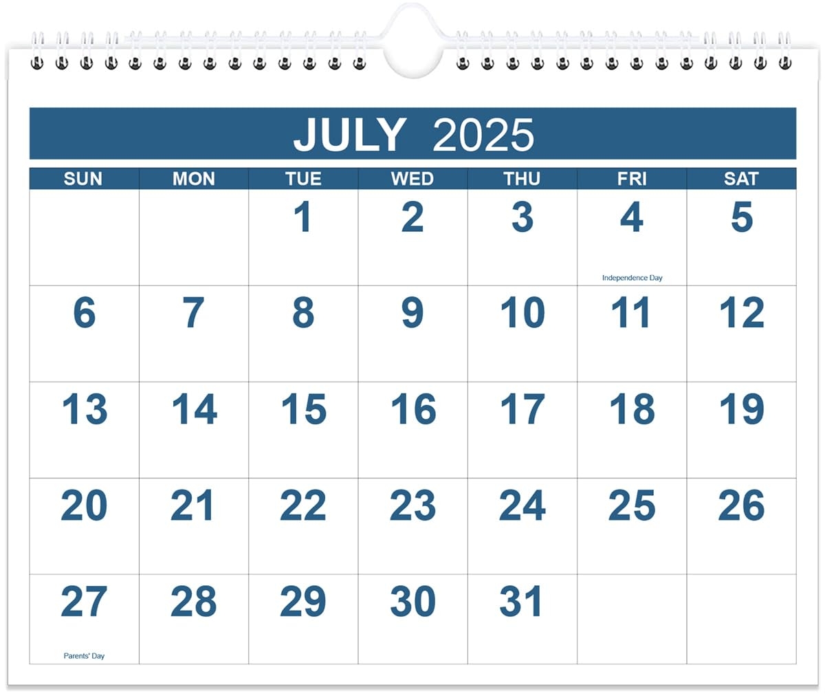 Runtioval Calendar 2025 2026 Wall Calendar From July 2025 To December 2026 2025 2026 Calendar With Thick Paper 8 5
