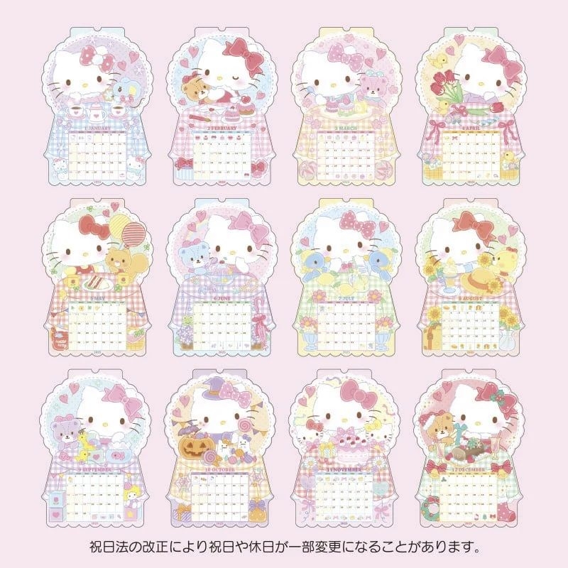 Sanrio U S Releases Its Hello Kitty Calendars For A Purrfectly Organized 2025