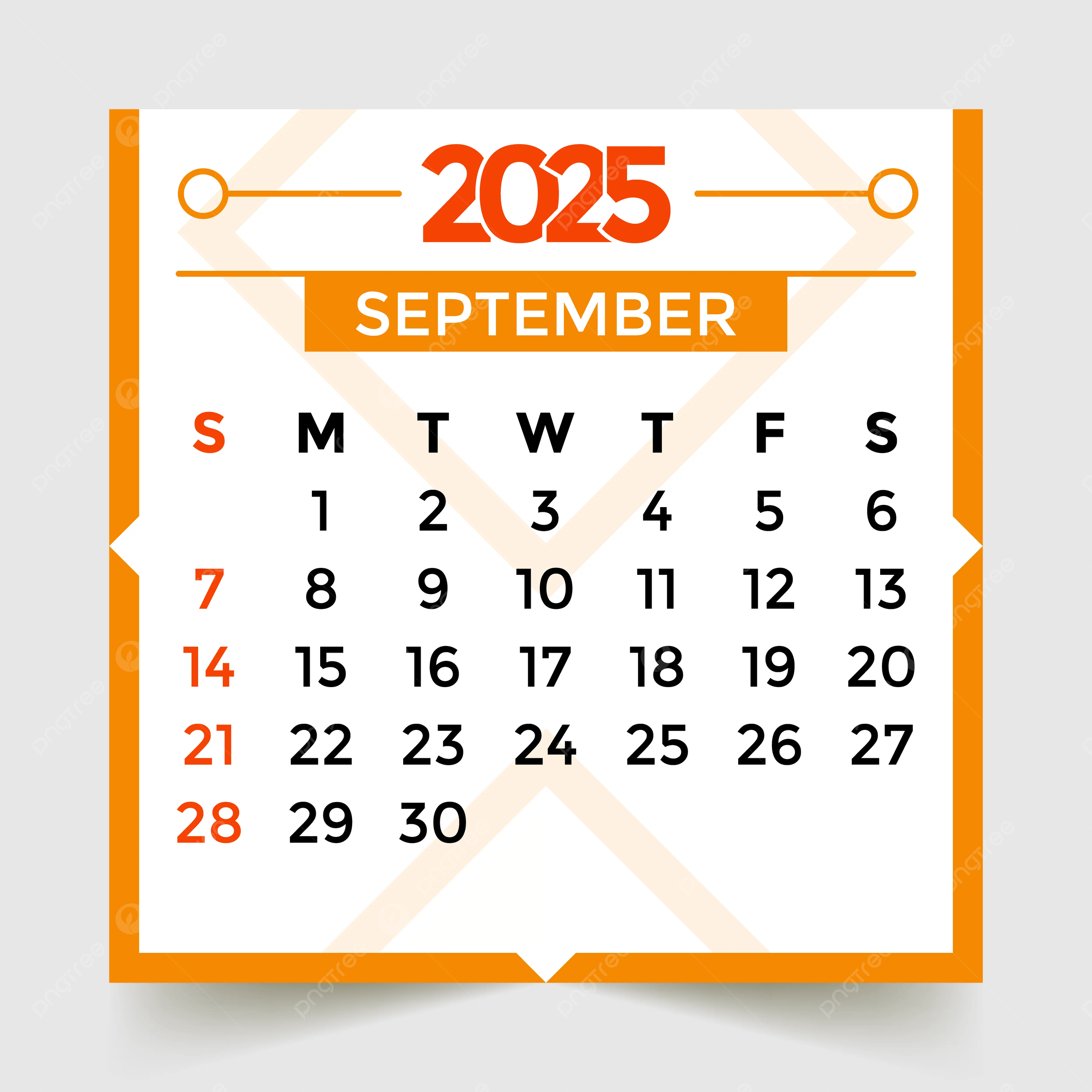 Orangetheory September 2025 Calendar Printable Calendar 20252026