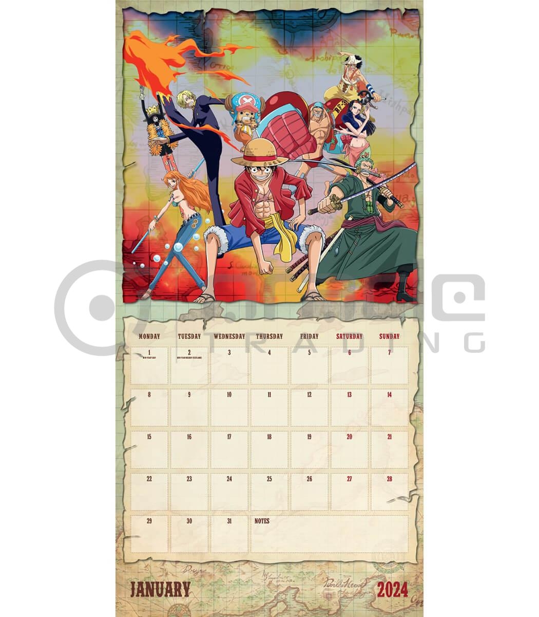 Shop Wholesale One Piece 2025 Calendar OCT PRE ORDER ONLY Oracle Trading Inc 