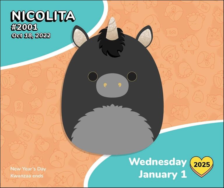 Squishmallows 2025 Day to Day Calendar Calendar Honduras Ubuy