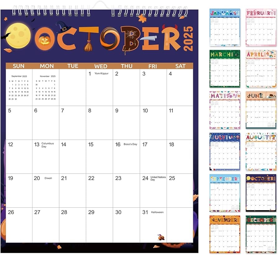 October 2025 School Calendar