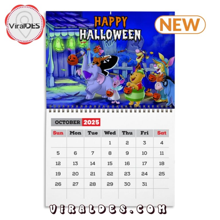 Winnie The Pooh 2025 Calendar Viraldes Store
