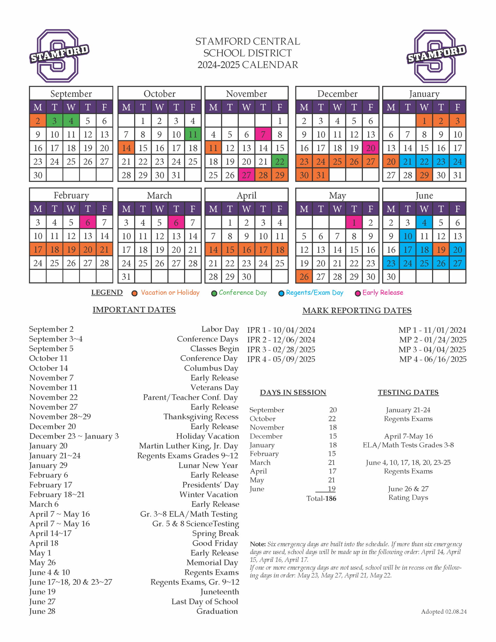 September 2025 Nyc School Calendar