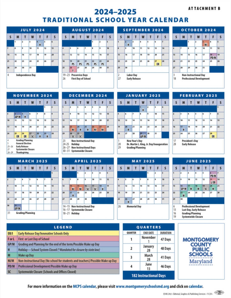 2024 2025 School Year Calendar Approved The MoCo Show