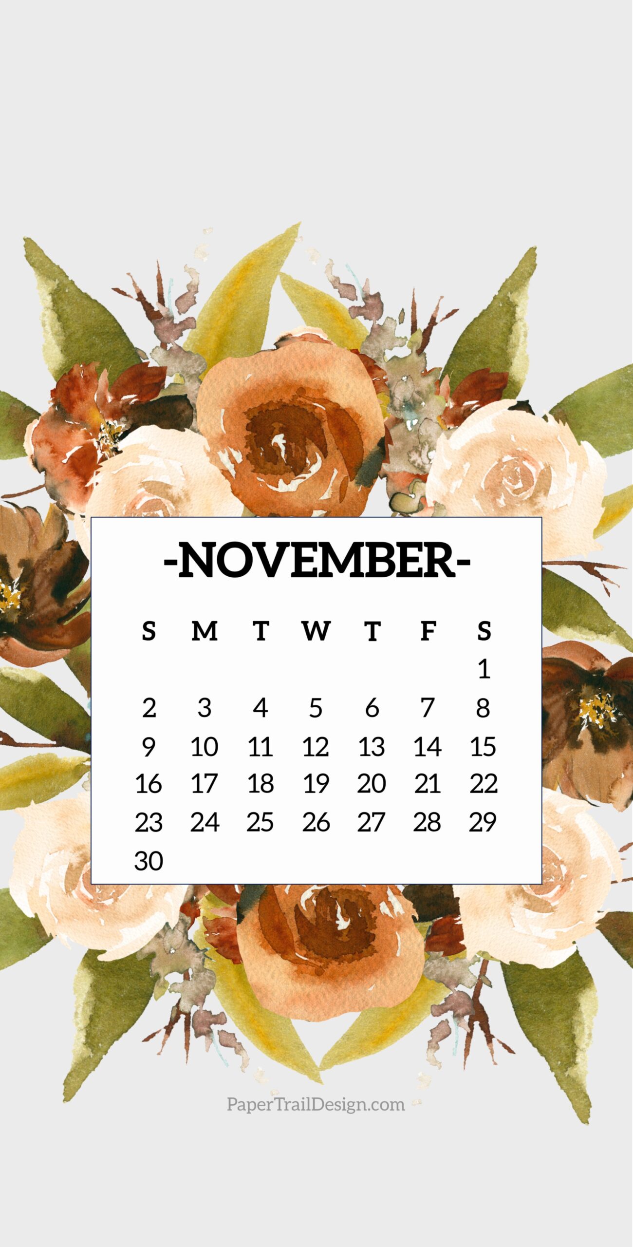Calendar Wallpaper November 2025