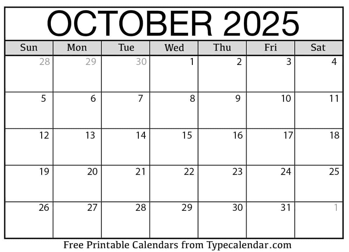New Orleans Event Calendar October 2025