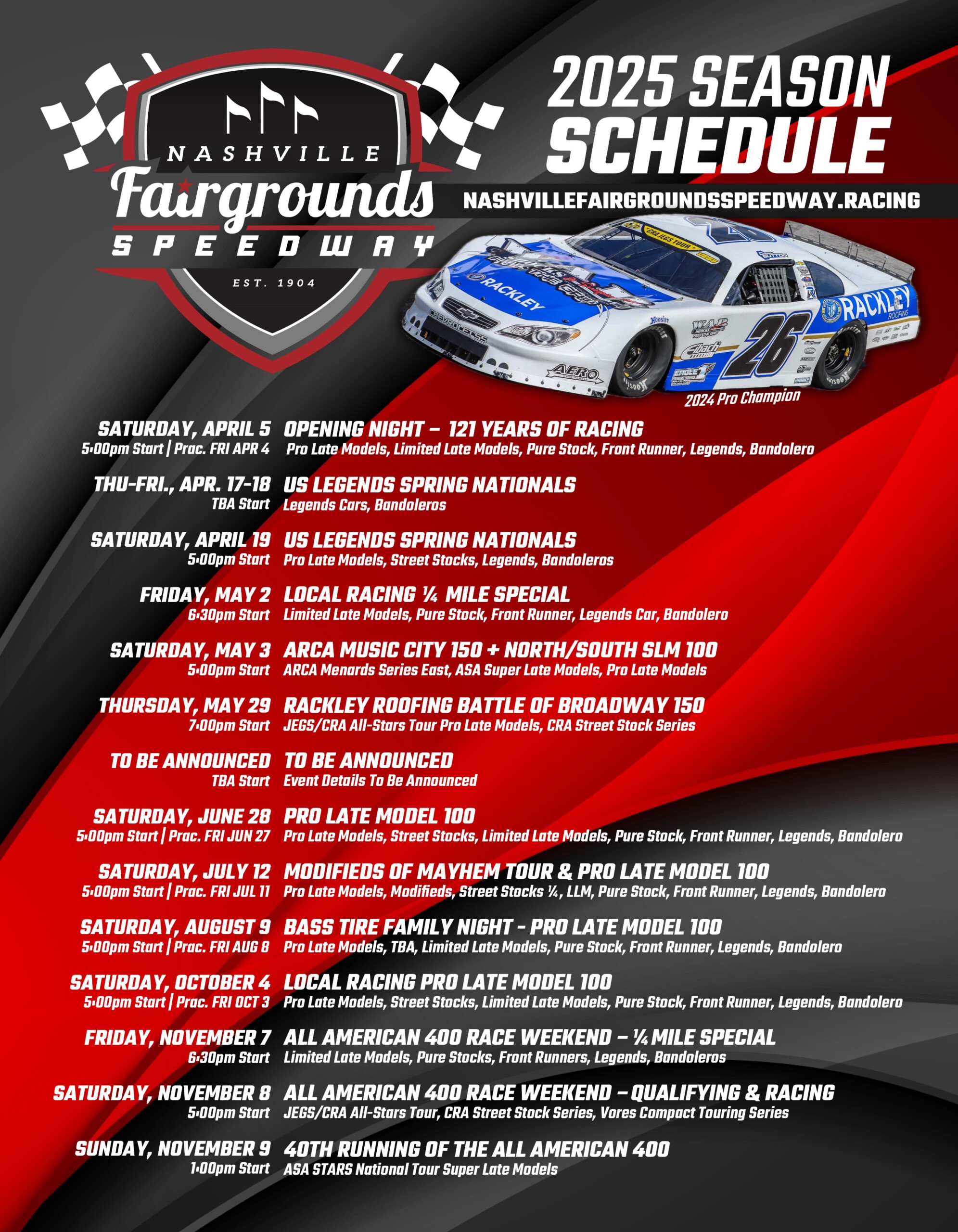 Nashville Events Calendar October 2025