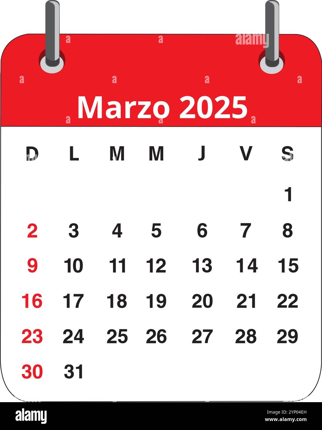 August Calendar 2025 Spanish