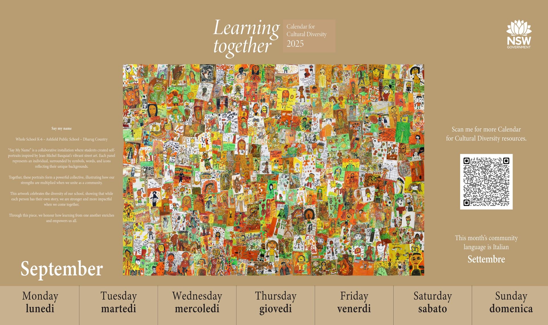July 2025 Diversity Calendar