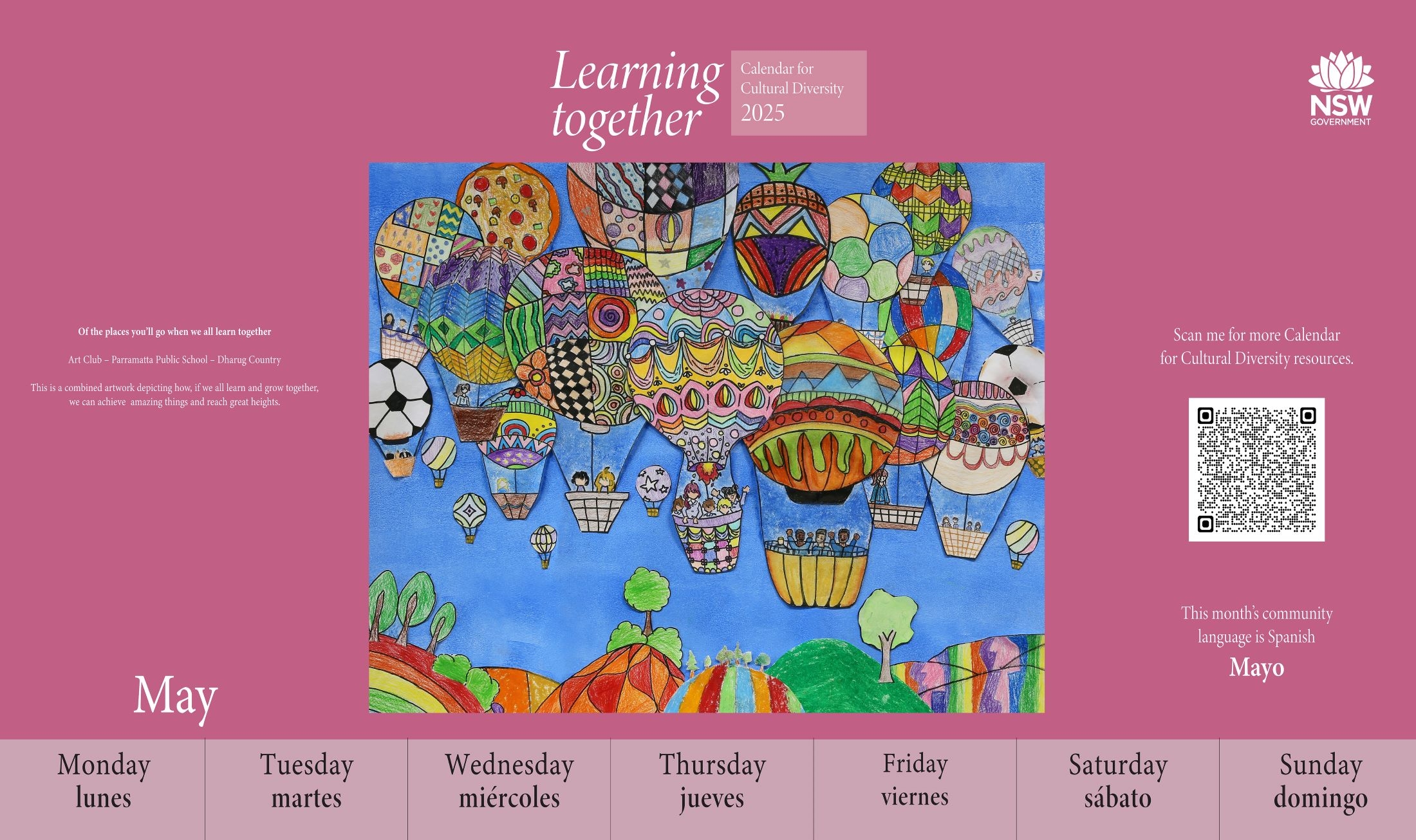 Calendar For Cultural Diversity