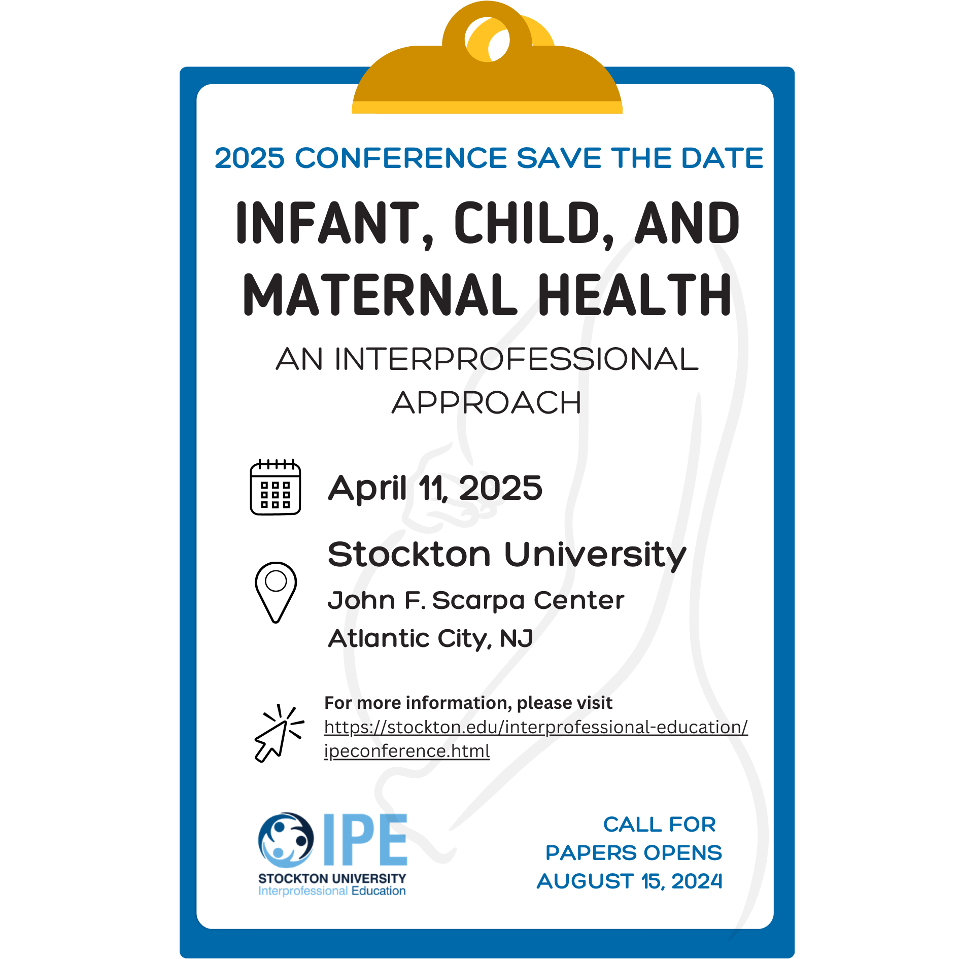 Calendar Of Events Interprofessional Education Stockton University