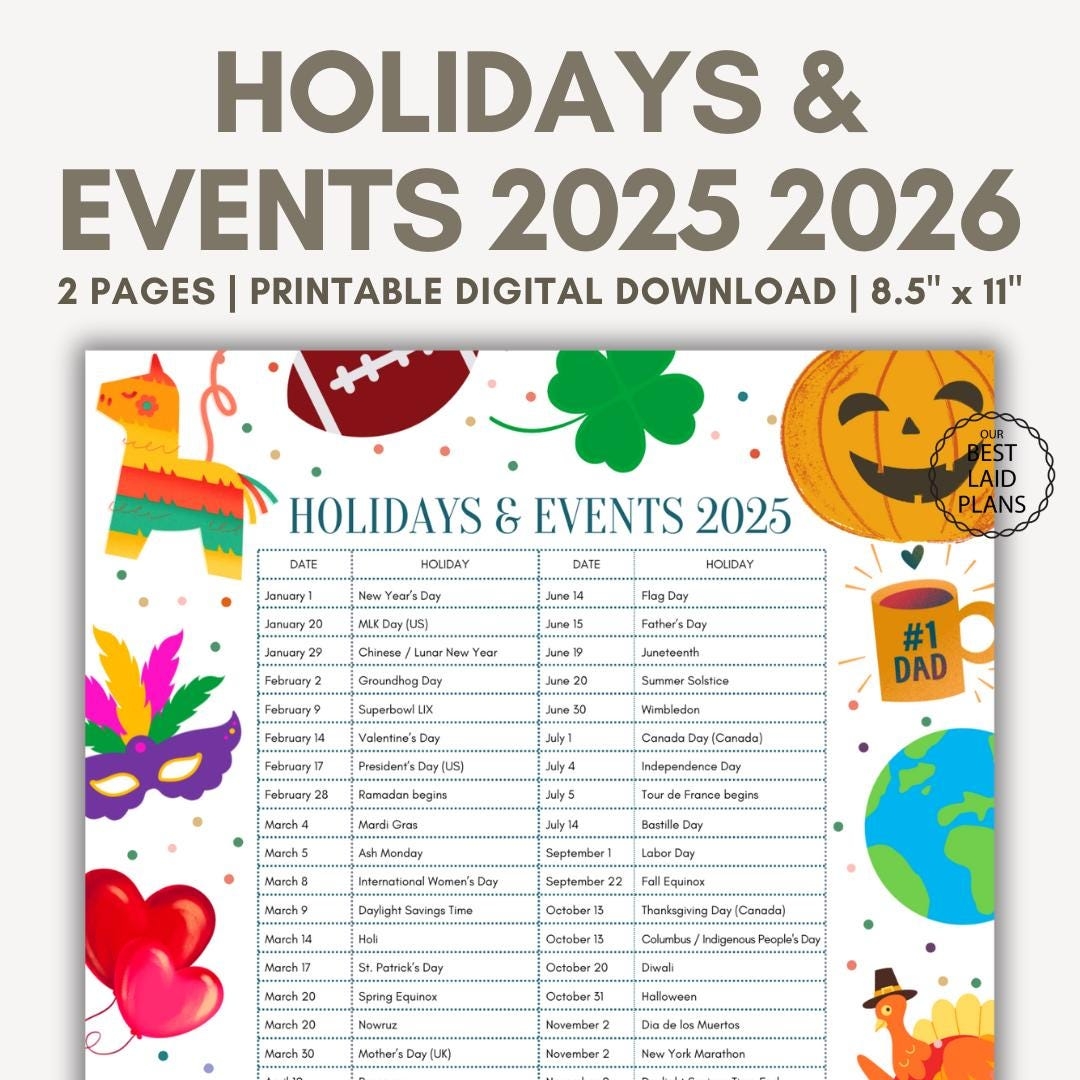 December Events Calendar 2025
