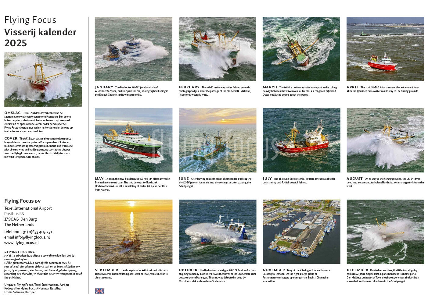 Fishing Calendar 2025