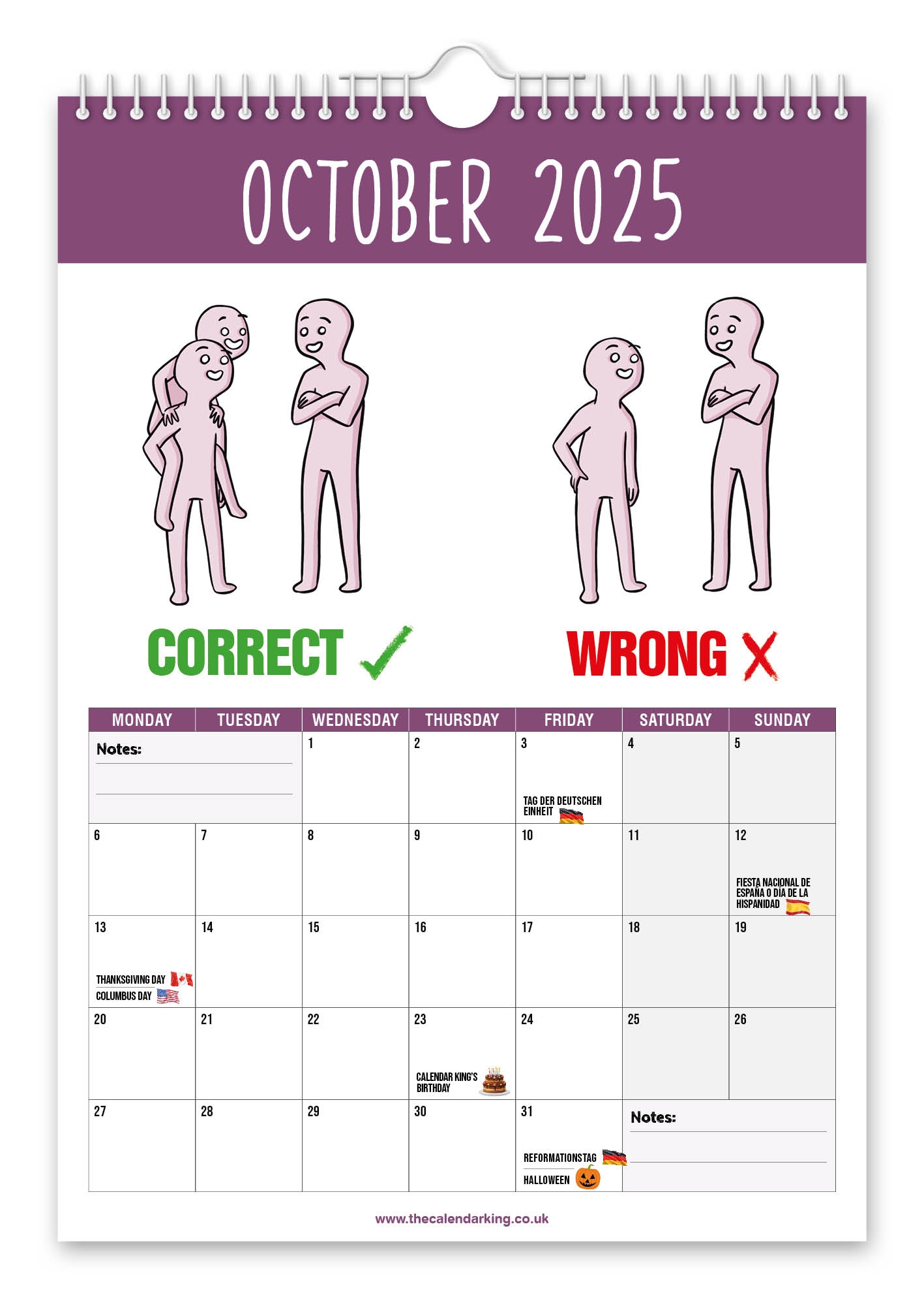 October 2025 Small Calendar