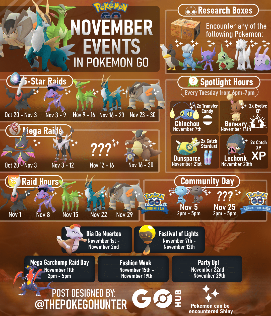 Pok mon GO November 2023 Event Guide Pok mon GO Hub
